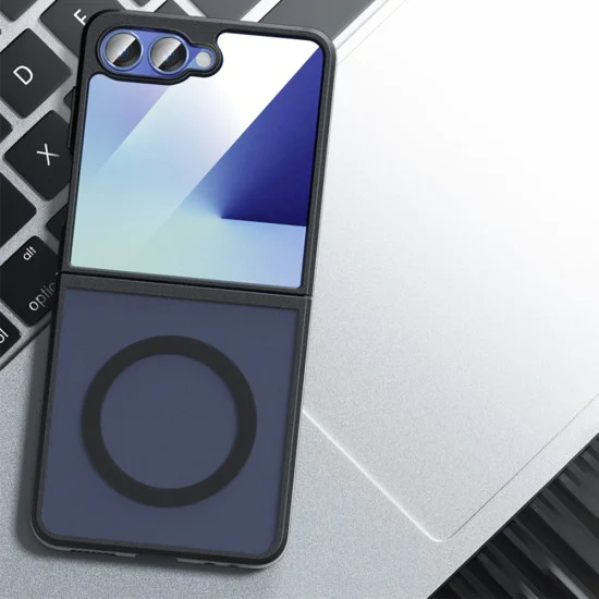 Калъф за Samsung Galaxy Z Flip7 - PureFrost MagSafe - Черен