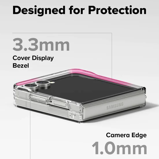 Калъф за Samsung Galaxy Z Flip7 - Ringke - Fusion MagSafe - Прозрачен