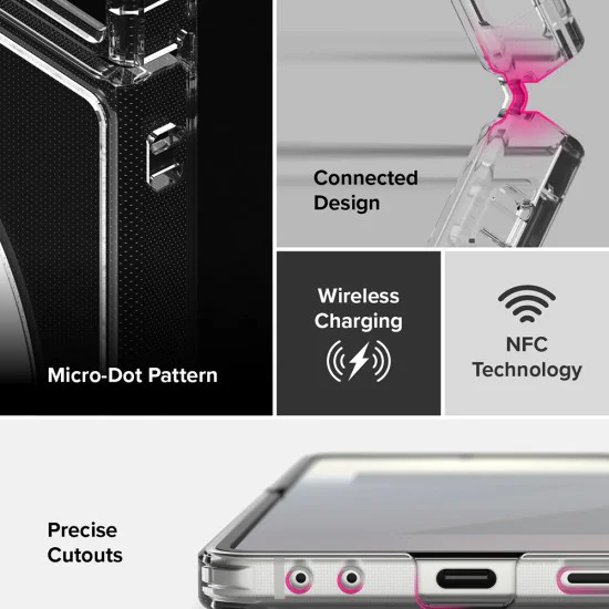 Калъф за Samsung Galaxy Z Flip7 - Ringke - Fusion MagSafe - Прозрачен