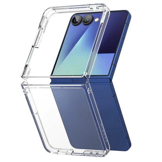 Калъф за Samsung Galaxy Z Flip7 - Ringke - Fusion - Прозрачен