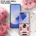 Калъф за Samsung Galaxy Z Flip7 - Techsuit - CamShield Series - Розово Злато - Златист