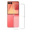 Калъф за Samsung Galaxy Z Flip7 - Techsuit - Clear Silicone - Прозрачен