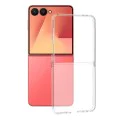 Калъф за Samsung Galaxy Z Flip7 - Techsuit - Clear Silicone - Прозрачен