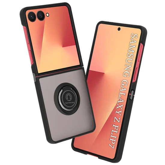 Калъф за Samsung Galaxy Z Flip7 - Techsuit - Glinth - Черен