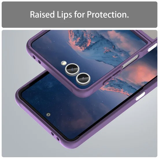 Калъф за Samsung Galaxy Z Flip7 - Techsuit - HaloFrost II MagSafe - Лилав