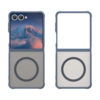 Калъф за Samsung Galaxy Z Flip7 - Techsuit - HaloFrost II MagSafe - Син