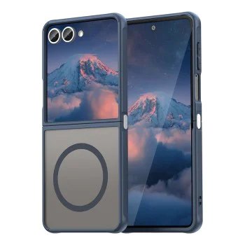 Калъф за Samsung Galaxy Z Flip7 - Techsuit - HaloFrost II MagSafe - Син