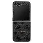 Калъф за Samsung Galaxy Z Flip7 – с MagSafe – Guess (GUHMZF7P4MSEGCK) 4G Collection Leather – Черен
