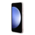 Калъф за Samsung Galaxy Z Flip7 – с MagSafe – Guess (GUHMZF7P4MSEGCP) 4G Collection Leather – Розов