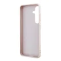 Калъф за Samsung Galaxy Z Flip7 – с MagSafe – Guess (GUHMZF7P4MSEGCP) 4G Collection Leather – Розов