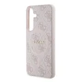 Калъф за Samsung Galaxy Z Flip7 – с MagSafe – Guess (GUHMZF7P4MSEGCP) 4G Collection Leather – Розов