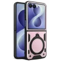 Калъф за Samsung Galaxy Z Flip8 - CamGuard Pro - Techsuit - Розово злато