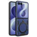 Калъф за Samsung Galaxy Z Flip8 - CamGuard Pro - Techsuit - Син