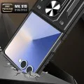 Калъф за Samsung Galaxy Z Flip8 - CamShield Series - Techsuit - Розово злато