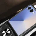 Калъф за Samsung Galaxy Z Flip8 - CamShield Series - Techsuit - Син