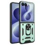 Калъф за Samsung Galaxy Z Flip8 - CamShield Series - Techsuit - Зелен