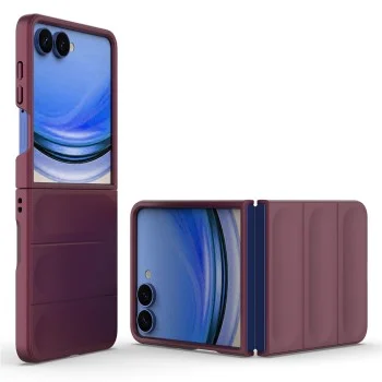 Калъф за Samsung Galaxy Z Flip8 - Magic Shield - Techsuit - Бордо