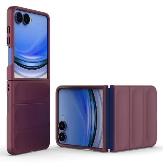 Калъф за Samsung Galaxy Z Flip8 - Magic Shield - Techsuit - Бордо