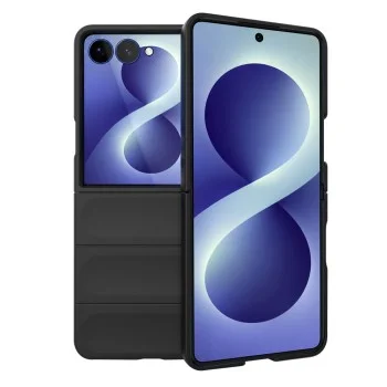 Калъф за Samsung Galaxy Z Flip8 - Magic Shield - Techsuit - Черен