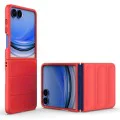 Калъф за Samsung Galaxy Z Flip8 - Magic Shield - Techsuit - Червен