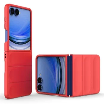 Калъф за Samsung Galaxy Z Flip8 - Magic Shield - Techsuit - Червен