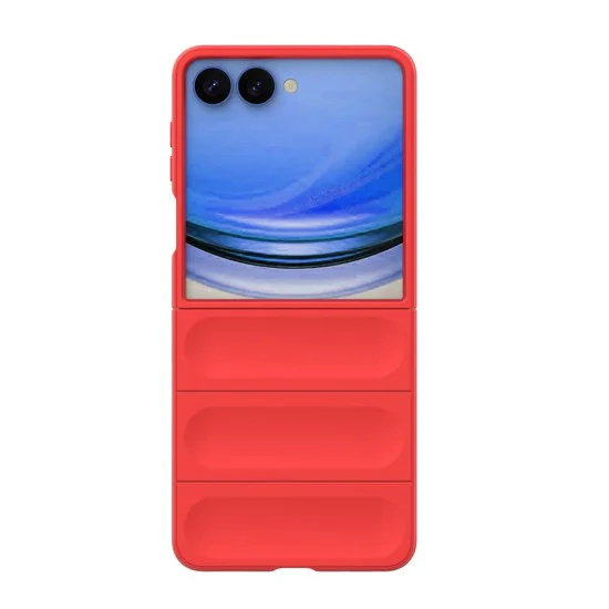 Калъф за Samsung Galaxy Z Flip8 - Magic Shield - Techsuit - Червен