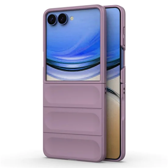 Калъф за Samsung Galaxy Z Flip8 - Magic Shield - Techsuit - Лилав