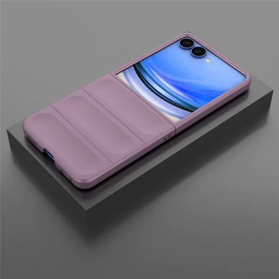 Калъф за Samsung Galaxy Z Flip8 - Magic Shield - Techsuit - Лилав