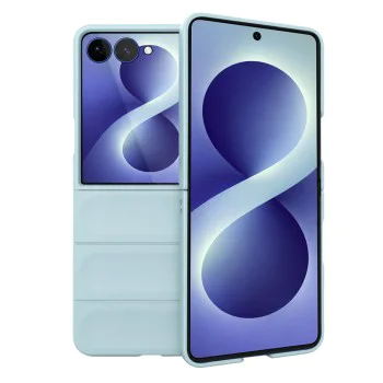 Калъф за Samsung Galaxy Z Flip8 - Magic Shield - Techsuit - Син