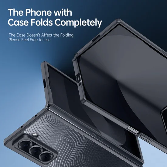 Калъф за Samsung Galaxy Z Fold SE - Dux Ducis Aimo Series - черен
