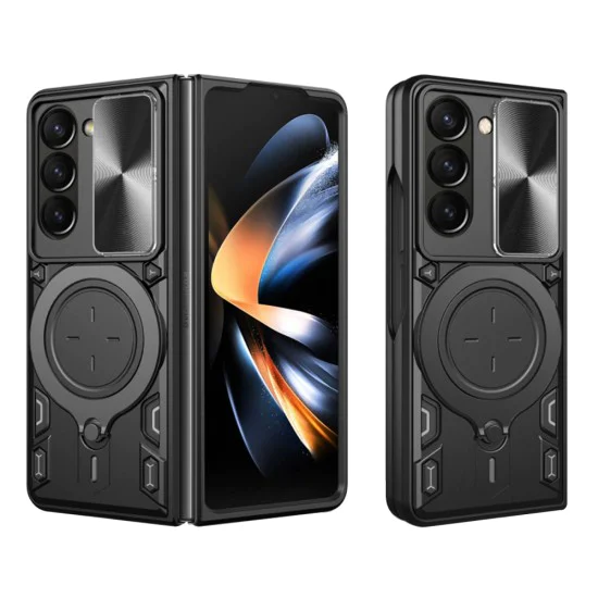 Калъф за Samsung Galaxy Z Fold5 - CamGuard Pro - черен