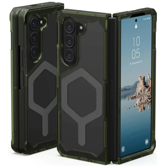 Калъф за Samsung Galaxy Z Fold5 - UAG Plyo Pro - Olive / Space Grey