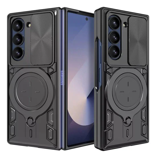Калъф за Samsung Galaxy Z Fold6 - CamGuard Pro - Черен