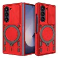 Калъф за Samsung Galaxy Z Fold6 - CamGuard Pro - Червен