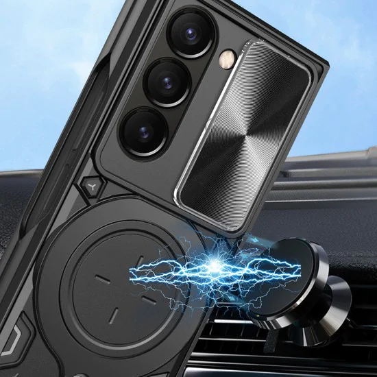 Калъф за Samsung Galaxy Z Fold6 - CamGuard Pro - Червен