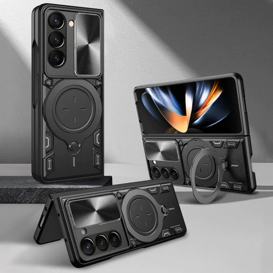 Калъф за Samsung Galaxy Z Fold6 - CamGuard Pro - Червен