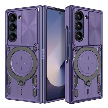 Калъф за Samsung Galaxy Z Fold6 - CamGuard Pro - Лилав