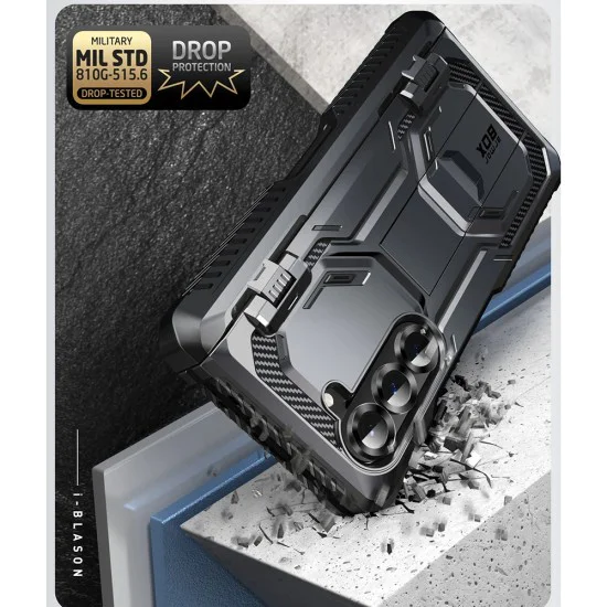 Калъф за Samsung Galaxy Z Fold6 + Чанта - I-Blason Armorbox - Черен