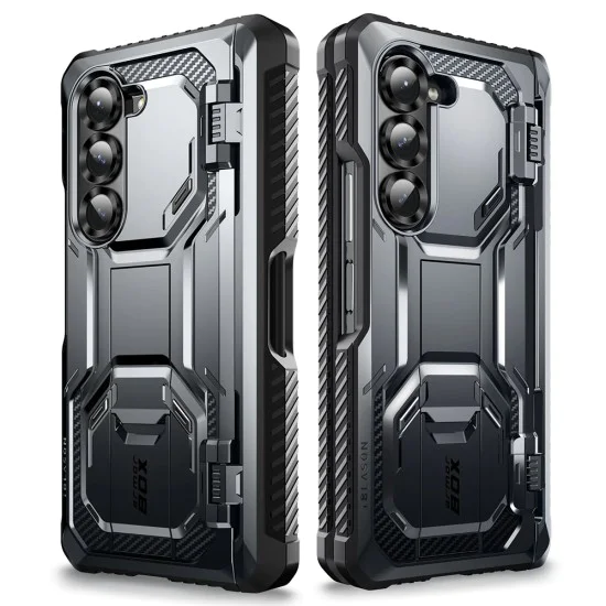 Калъф за Samsung Galaxy Z Fold6 + Чанта - I-Blason Armorbox - Черен
