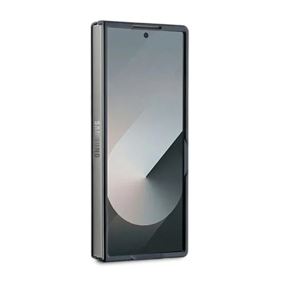 Калъф за Samsung Galaxy Z Fold6 - Karl Lagerfeld Saffiano (KLHCZFD6SAPKCNPK) - Karl&Choupette Metal Pin