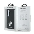 Калъф за Samsung Galaxy Z Fold6 - Karl Lagerfeld Saffiano (KLHCZFD6SAPKCNPK) - Karl&Choupette Metal Pin