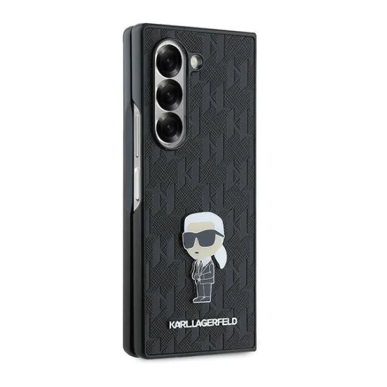 Калъф за Samsung Galaxy Z Fold6 - Karl Lagerfeld Saffiano (KLHCZFD6SAPKINPKK) - Monogram Ikonik