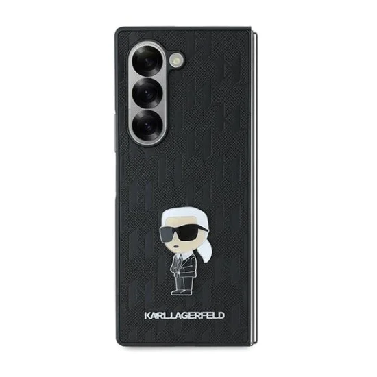 Калъф за Samsung Galaxy Z Fold6 - Karl Lagerfeld Saffiano (KLHCZFD6SAPKINPKK) - Monogram Ikonik