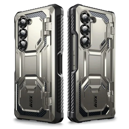 Калъф за Samsung Galaxy Z Fold6 + Протектор - I-Blason Armorbox - Titan Gray
