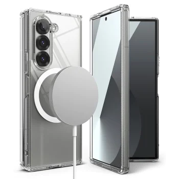 Калъф за Samsung Galaxy Z Fold6 - Ringke Fusion MagSafe - Прозрачен