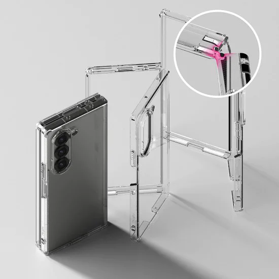 Калъф за Samsung Galaxy Z Fold6 - Ringke Fusion - Прозрачен