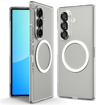 Калъф за Samsung Galaxy Z Fold7 - Air Skin MagSafe - Прозрачен - Бял