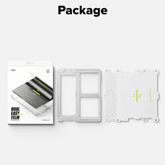Калъф за Samsung Galaxy Z Fold7 - Dual Easy Pro Film (2 броя) - Прозрачен