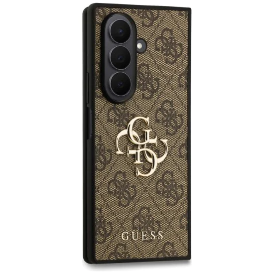 Калъф за Samsung Galaxy Z Fold7 - Guess - Hardcase 4G Big Logo (GUHCZFD74GMGBR) - Кафяв