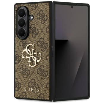 Калъф за Samsung Galaxy Z Fold7 - Guess - Hardcase 4G Big Logo (GUHCZFD74GMGBR) - Кафяв